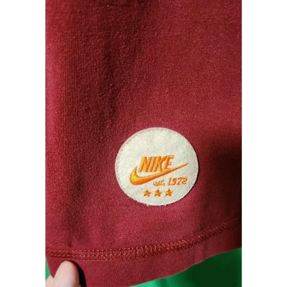 Vintage Nike Large Men's Red/Black/White Shirt